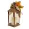 14&#x22; Battery-Operated LED Harvest Lantern with Sunflower